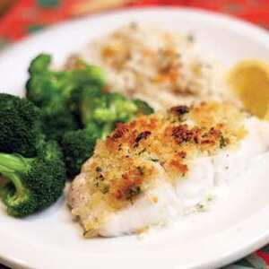 Garlic and Herb Cod