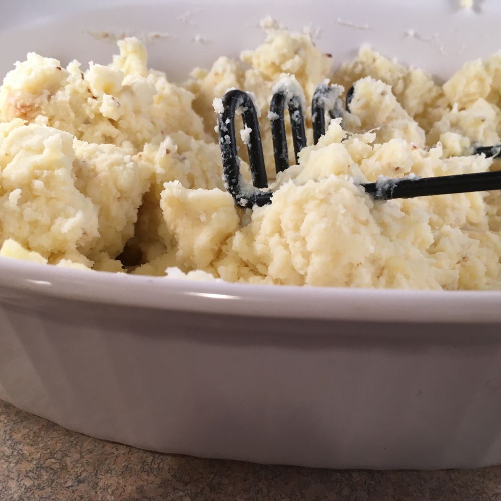 Garlic-Mashed Potatoes