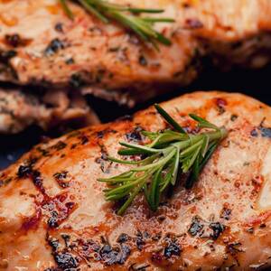 Garlic-Roasted Chicken Breasts