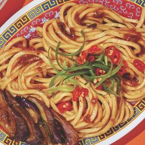 Garlic Eggplant Noodles