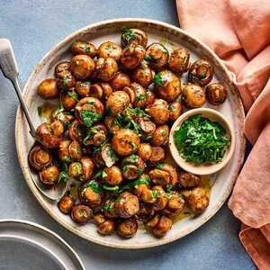 Garlic mushrooms