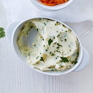 Garlic & herb mash