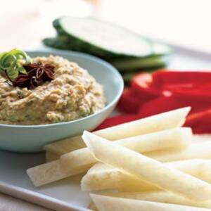 Ginger-Garlic Hummus