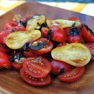 Ginger Miso Tomato Salad