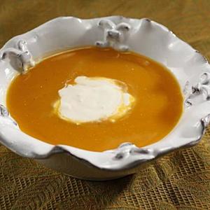 Gingered Squash & Sweet Potato Soup