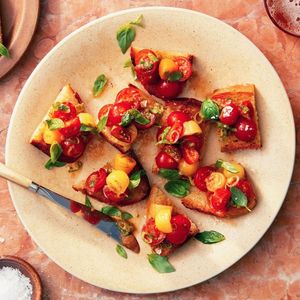 Gingery Tomato Bruschetta