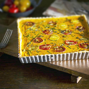 Gluten-Free Heirloom Tomato Tart