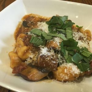 Gnocchi with Tomato and Mushroom