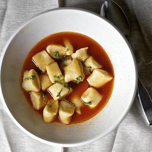 Gnocchi In Tomato Broth