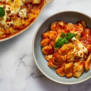 Gnocchi Alla Sorrentina (Baked Gnocchi With Tomato and Mozzarella) Recipe