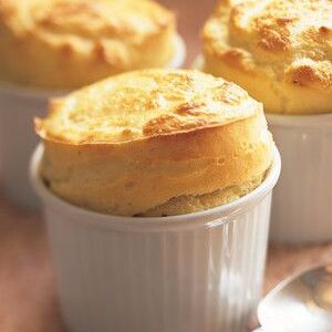 Goat Cheese Souffles