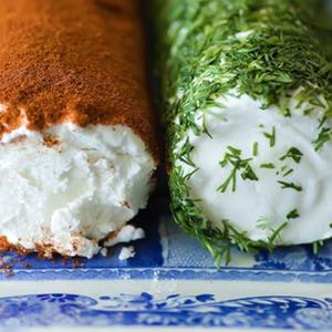 Goat Cheese With Fresh Dill And Paprika