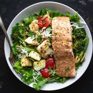 Greek Salmon Salad