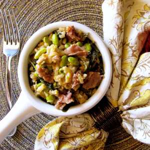 Green Vegetable Risotto