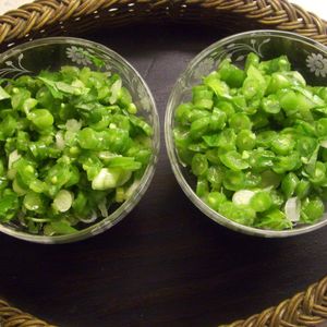 Green bean salsa