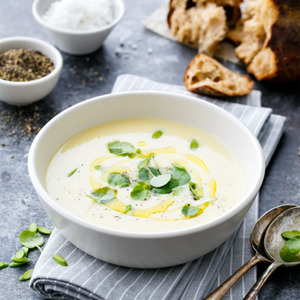 Green Garlic Soup