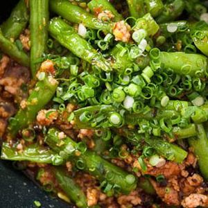 Green Beans with Garlic Black Bean Sauce