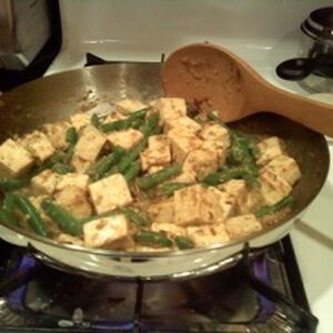 Green Bean Tofu Stir Fry