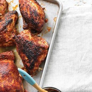 Grilled Chicken Breasts with BBQ Sauce