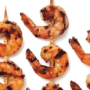 Grilled Tomato-Glazed Shrimp