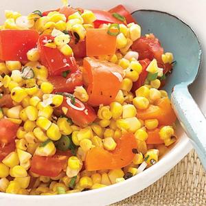 Grilled Corn And Tomato Salad