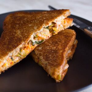 Grilled Cheese With Kimchi Recipe