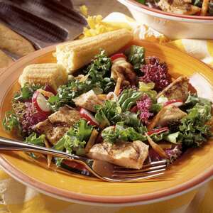 Grilled Cajun Chicken Salad