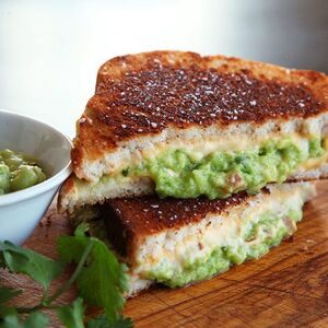 Grilled Cheese With Guacamole Recipe