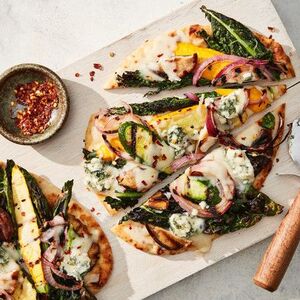 Grilled Vegetable Pizzas