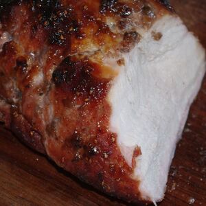 Grilled Pork Loin with Garlic