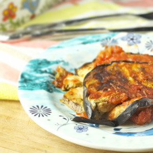 Healthy Eggplant Parmesan