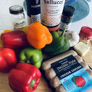 Healthy Sausage & Peppers