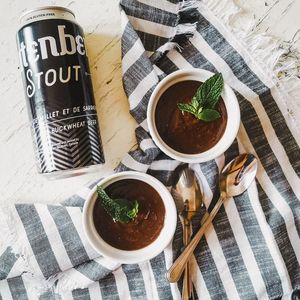 Healthy Chocolate and Stout Mousse