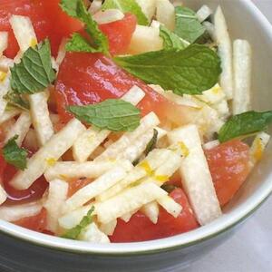 Healthy & Delicious: Jicama And Watermelon Salad