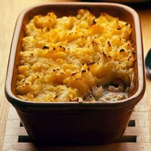 Healthy fish pie