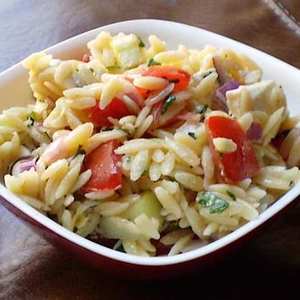 Healthy & Delicious: Greek Orzo Salad Recipe