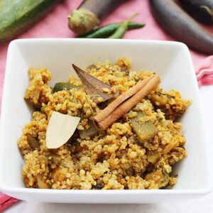 Healthy Vegetarian Quinoa Biryani