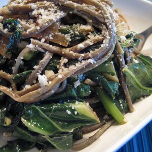 Healthy Weeknight Pasta And Greens