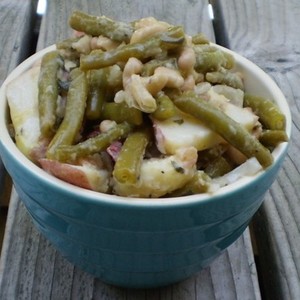 Healthy & Delicious: Potato Salad with Green and White Beans Recipe