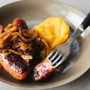 Healthy Bangers And Mash