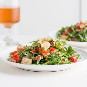 Healthy Chicken and Arugula Salad