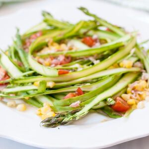 Healthy Asparagus Ribbon Salad