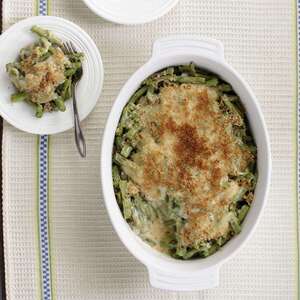 Healthy Green Bean Casserole