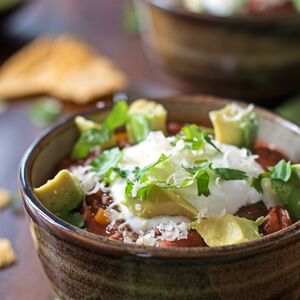 Healthy Slow Cooker Chili