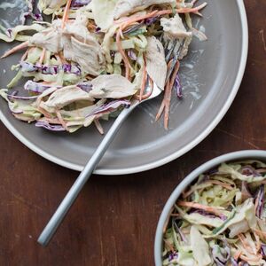 Healthy Chicken Coleslaw