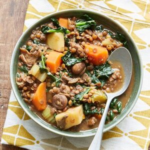 Hearty lentil one pot