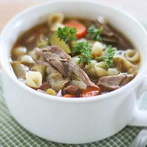 Hearty Turkey Minestrone Soup