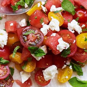 Heirloom tomato & watermelon salad