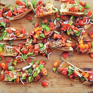 Heirloom Tomato Bruschetta