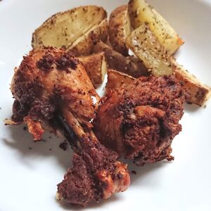 Homemade Fried Chicken Dinner